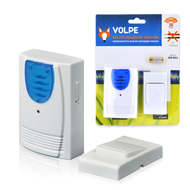 Звонок беспроводной (11016) Volpe UDB-Q023 W-R1T1-16S-30M-WH в Санкт-Петербурге