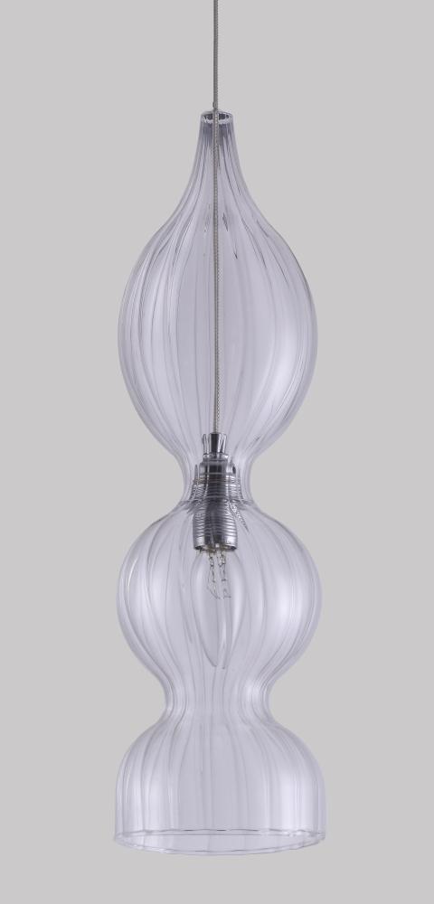 Подвесной светильник Crystal Lux Iris SP1 B Transparent в Санкт-Петербурге