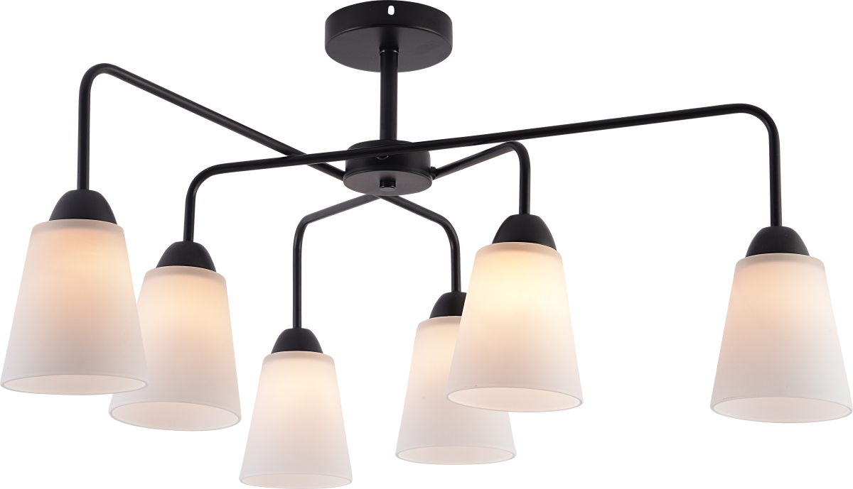 Люстра на штанге Rivoli Jodie 9190-306 Б0070153 в #REGION_NAME_DECLINE_PP#