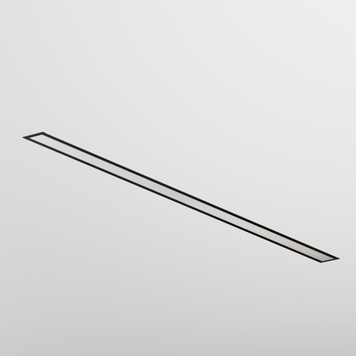 Линейный встраиваемый светильник Maytoni Technical 3000K 50x35 (Черный, 1 м) LL313011 в Санкт-Петербурге