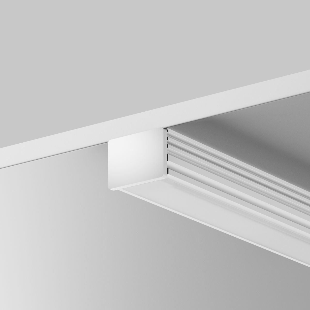 Комплект заглушек для профиля 16×12 10шт Maytoni Led Strip ALM-005-W-EC 642023 в Санкт-Петербурге