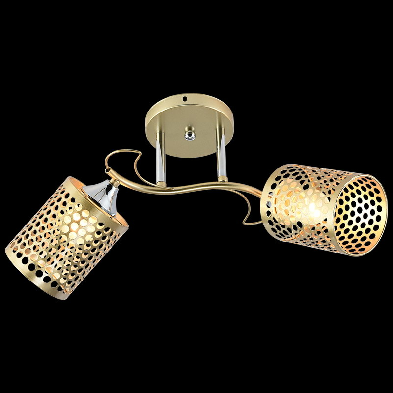 Люстра на штанге Reluce 01322-0.3-02 MATT GOLD+CR в Санкт-Петербурге