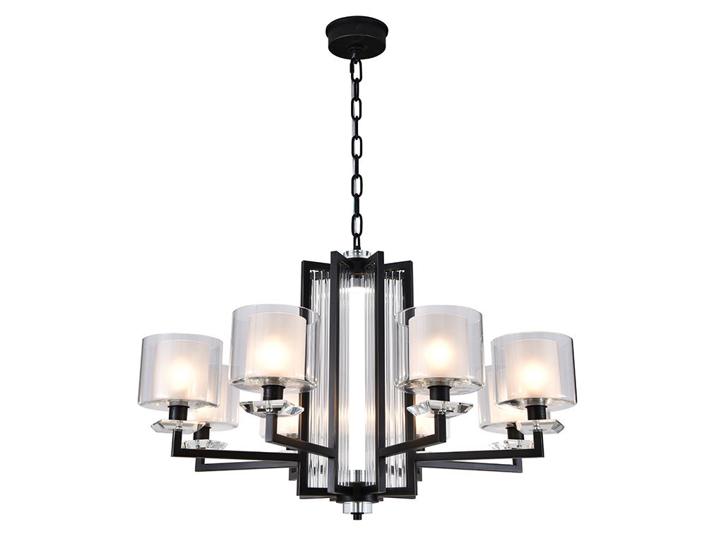 Подвесная люстра Newport 4408+1/C black+gold М0071881 в Санкт-Петербурге