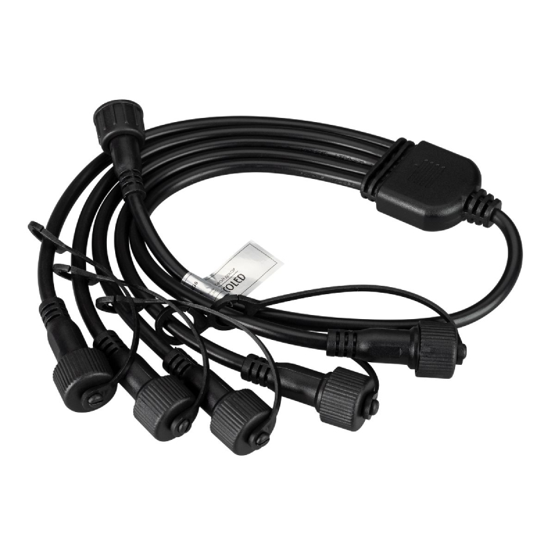Коннектор питания Arlight ARD-CLASSIC-SYNC-RGB Black 230V, 5 ports Ardecoled, Закрытый 031791 в Санкт-Петербурге