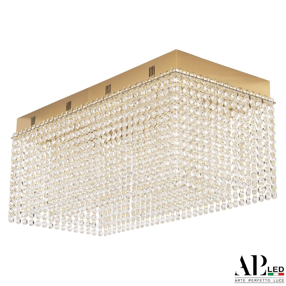 Потолочная люстра Arte Perfetto Luce Sicilia SH05.57.A.Gd.3000.PK в Санкт-Петербурге