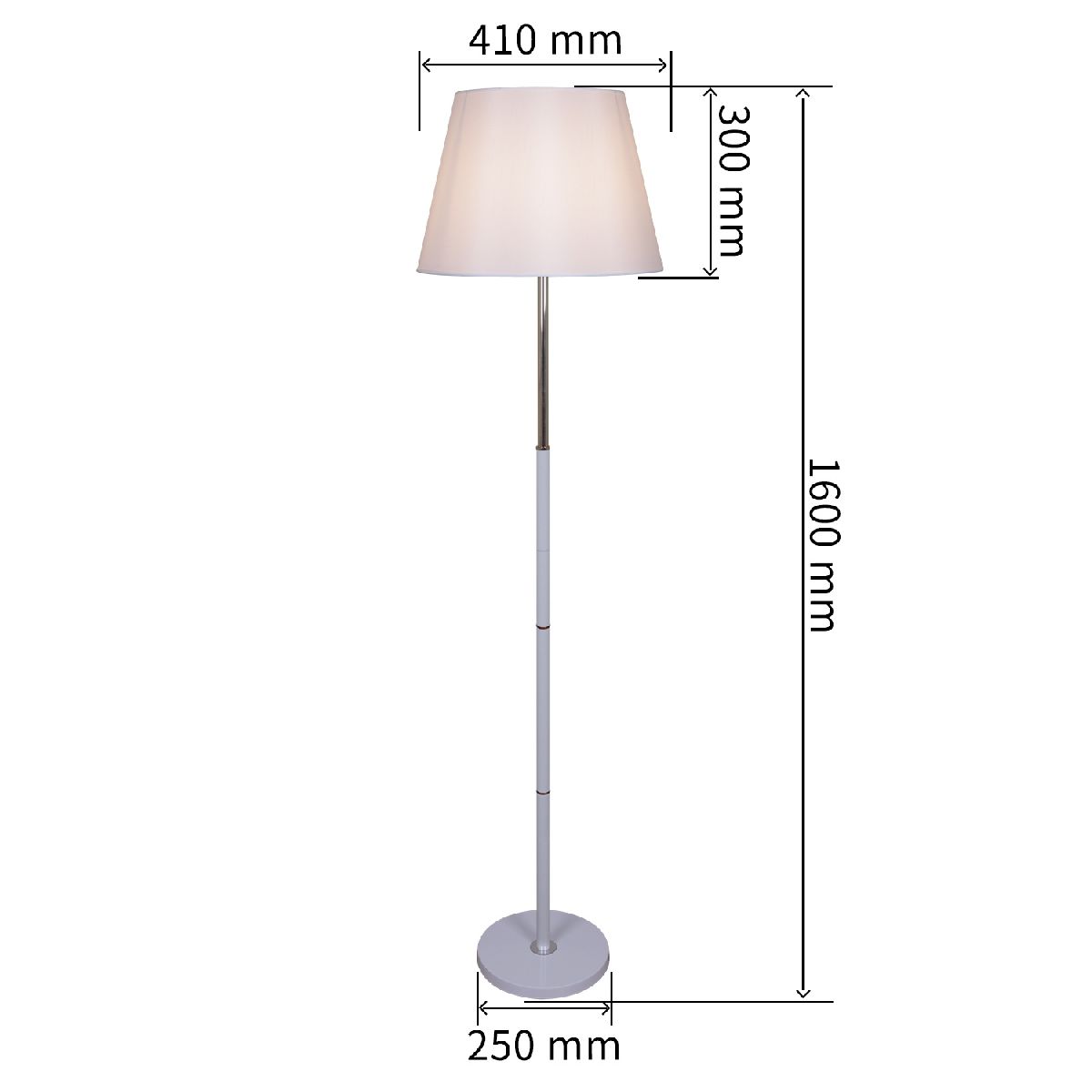 Торшер Reluce 02057-0.6-01 BK-CR в #REGION_NAME_DECLINE_PP#