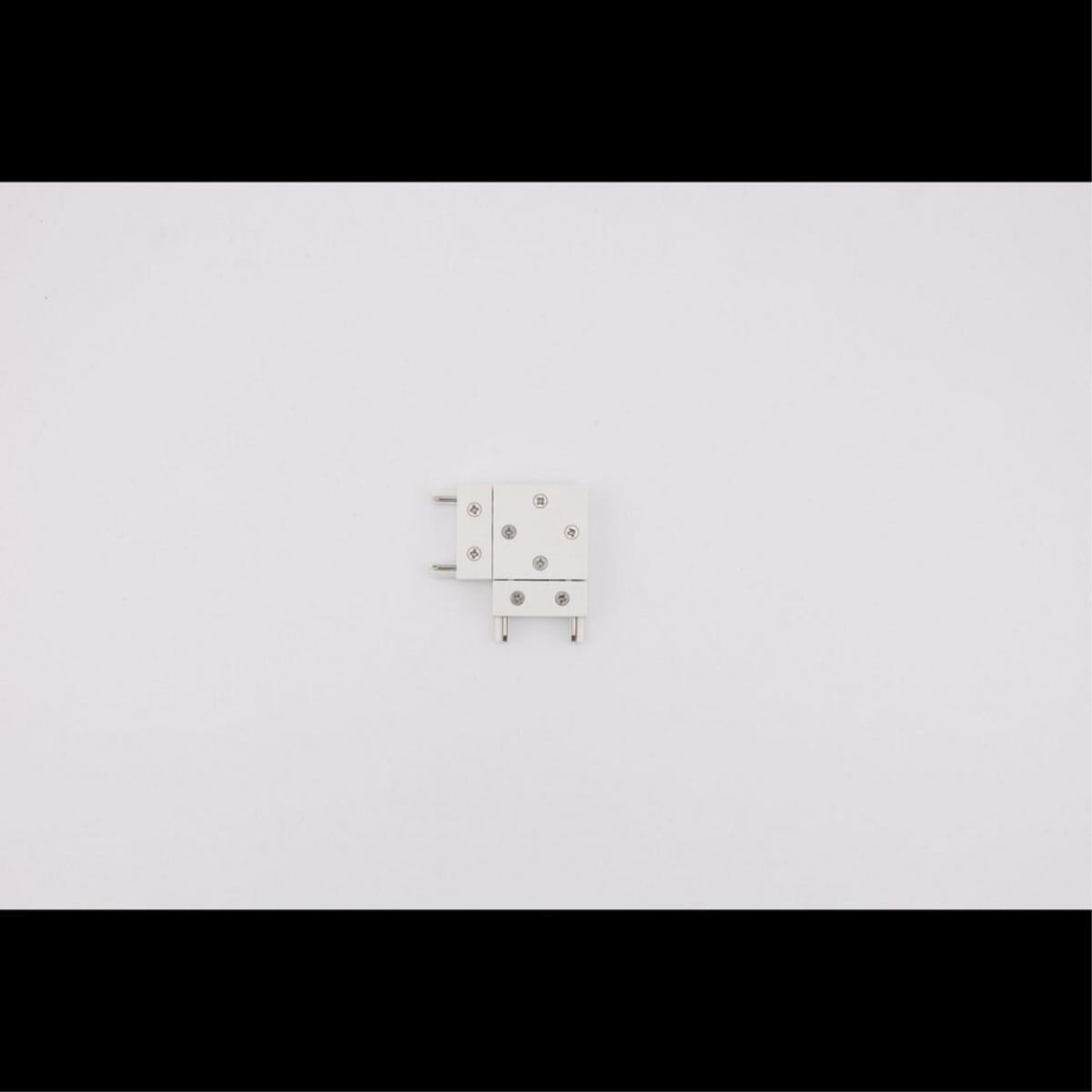 Коннектор питания угол плоский Aployt Magnetic track 48 APL.0181.10.08 в Санкт-Петербурге