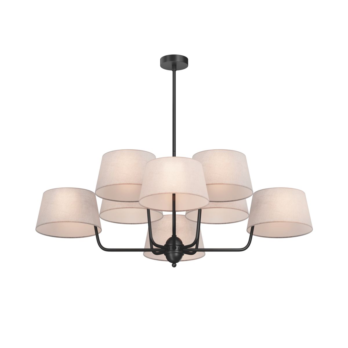 Люстра на штанге Maytoni Modesto MOD360PL-08B в Санкт-Петербурге