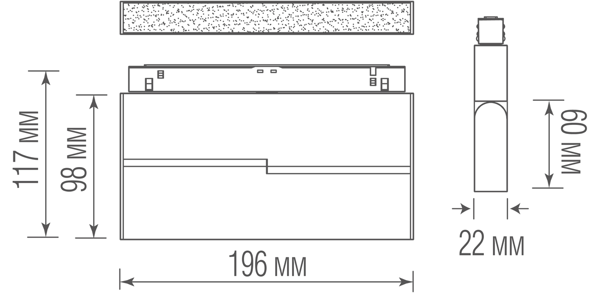 Трековый светильник Donolux Line DL20294WW8W в Санкт-Петербурге