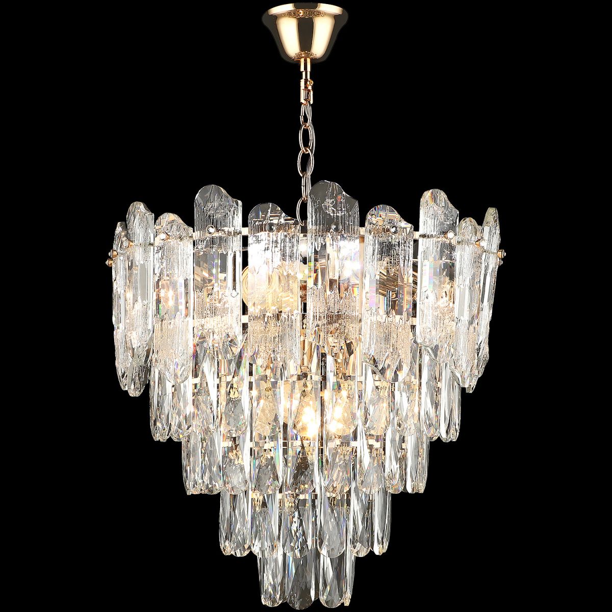 Подвесная люстра Reluce 04620-0.4-7+4 FGD в Санкт-Петербурге