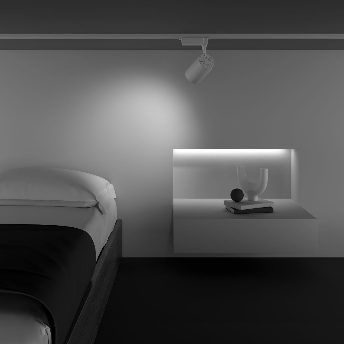 Трековый светильник Maytoni Technical Vuoro TR003-1-15W4K-W-W в Санкт-Петербурге