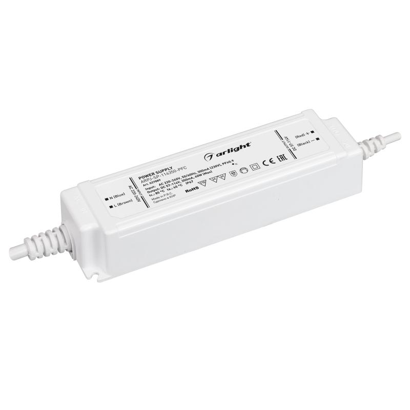 Блок питания Arlight ARPJ-SP-114350-PFC (40W, 57-114V, 0.35A) 037889 в Санкт-Петербурге