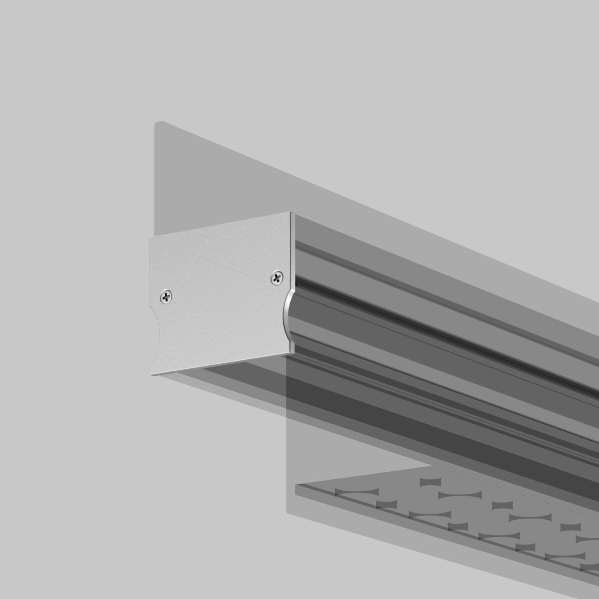 Комплект заглушек для профиля 41×51 2шт Maytoni Led Strip ALM-4151-EC 642057 в Санкт-Петербурге