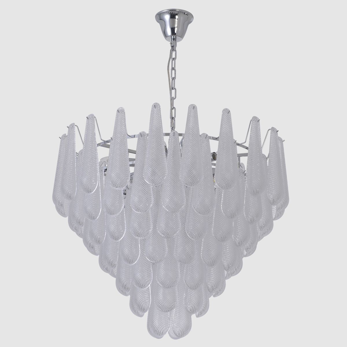 Подвесная люстра Crystal Lux FONTAIN SP18 CHROME в Санкт-Петербурге
