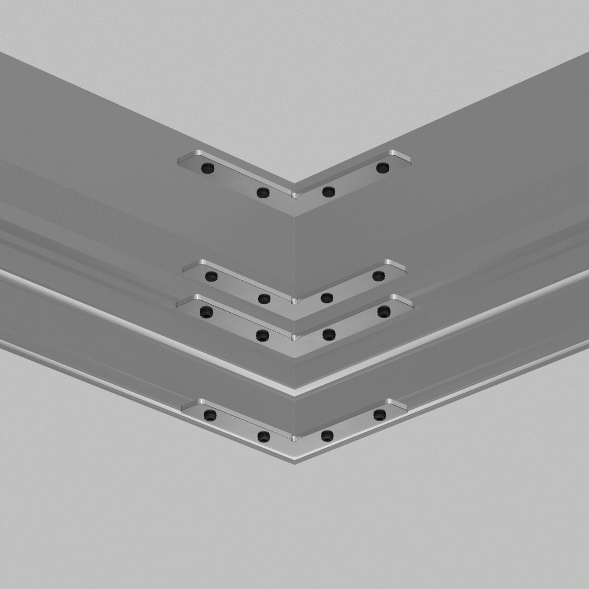 Комплект угловых соединителей трека Denkirs SMART SLOTT TR2019-AL в #REGION_NAME_DECLINE_PP#
