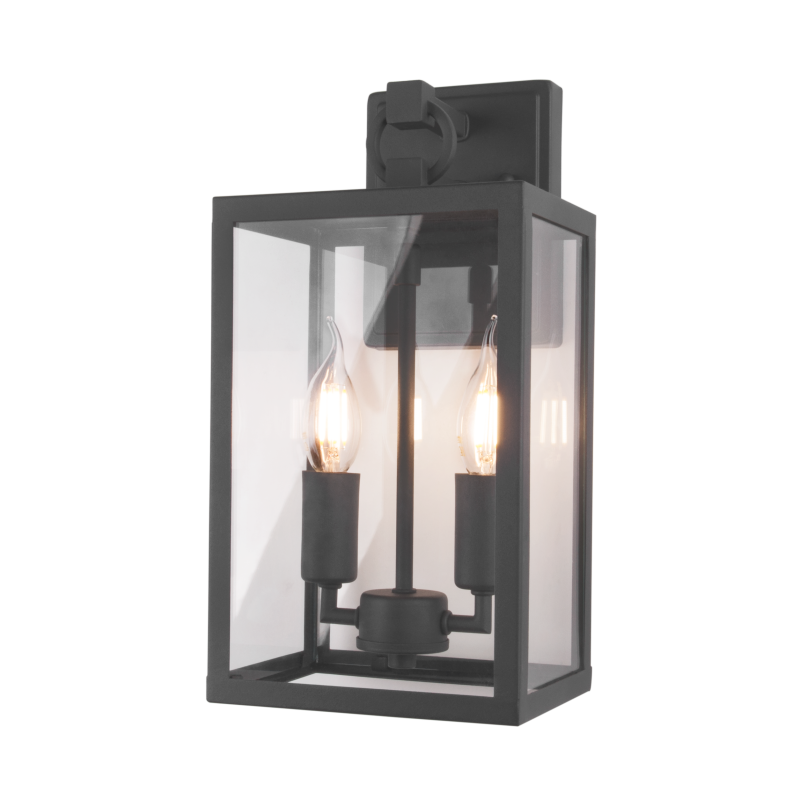 Уличный настенный светильник Elektrostandard Candle 35150/D темно-серый 4690389182457 a058478 в Санкт-Петербурге