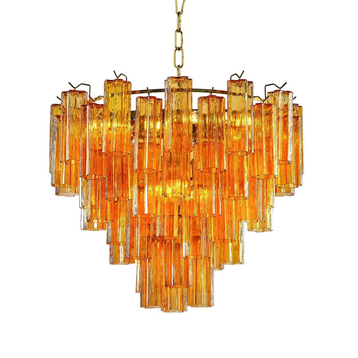 Подвесная люстра Delight Collection OWD2093-D75 gold/amber в Санкт-Петербурге