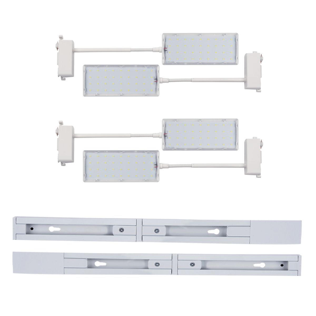 Трековый прожектор для растений (4 шт.) Uniel ULB-P37-12W/SPFR/K WHITE 3М SET42 UL-00012710 в Санкт-Петербурге