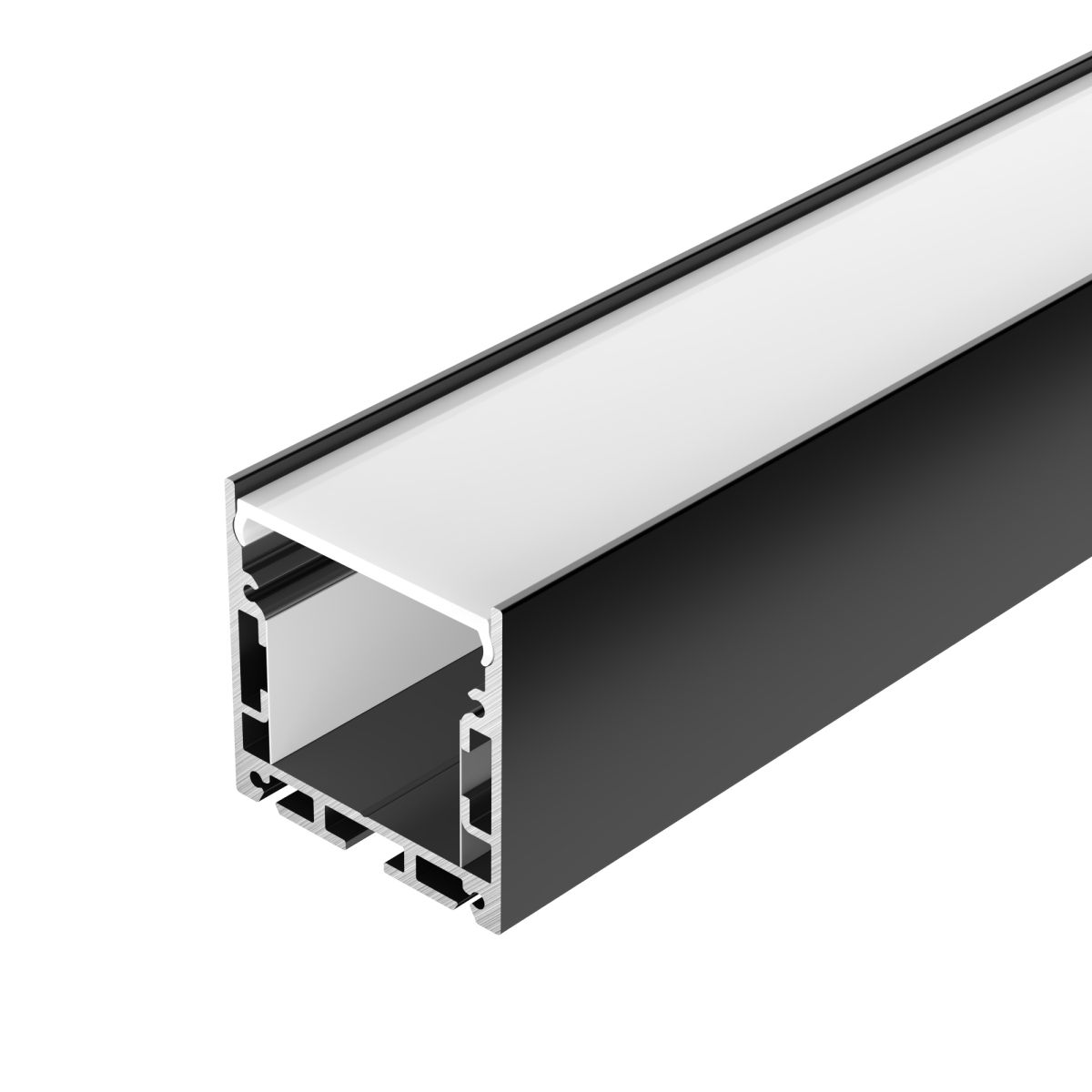 Профиль Arlight SL-LINE-3535-3000 BLACK с рефлектором (Алюминий) 064463 в Санкт-Петербурге