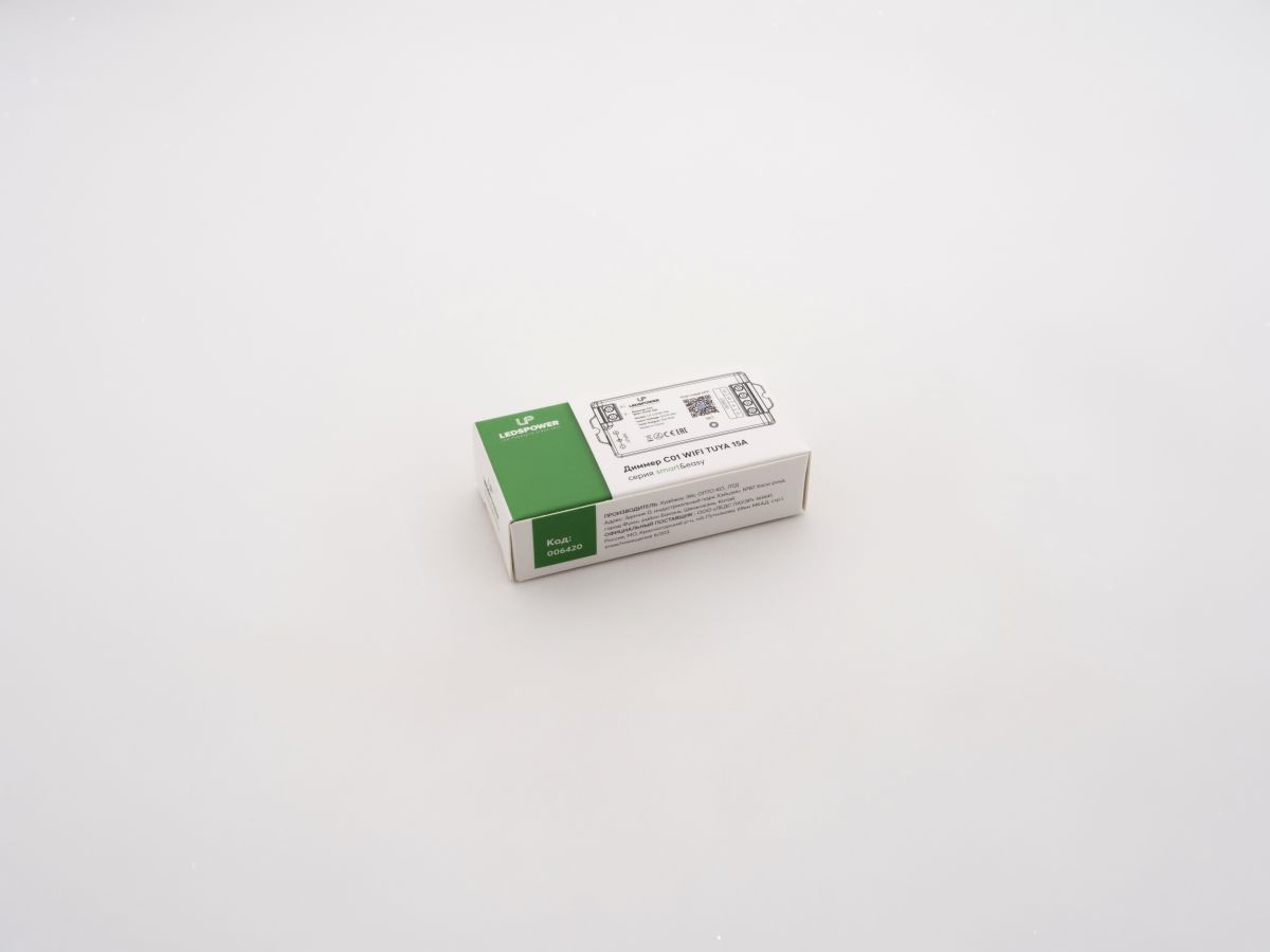 Диммер LEDS POWER C01 WIFI TUYA 15А 006420 в Санкт-Петербурге