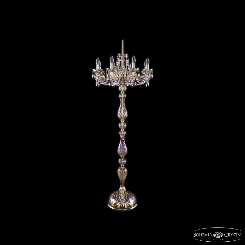 Торшер Bohemia Ivele Crystal 1402T1/8/195-160 G M801 в Санкт-Петербурге