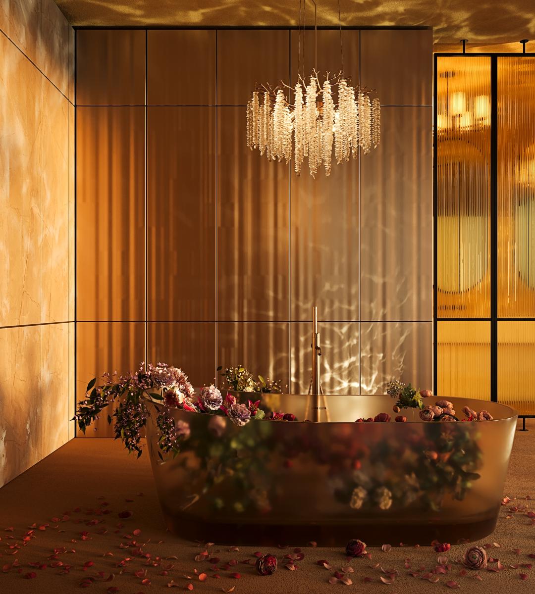 Подвесная люстра Freya Mineral FR1010PL-08G в #REGION_NAME_DECLINE_PP#