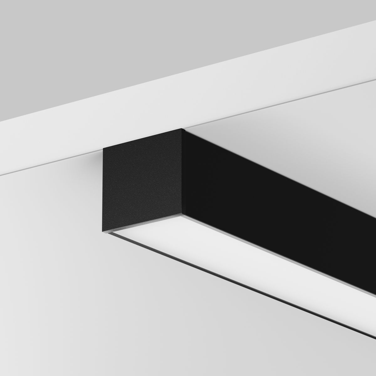 Комплект заглушек для профиля 25×22 2шт Maytoni Led Strip ALM-2522-B-EC 642066 в Санкт-Петербурге