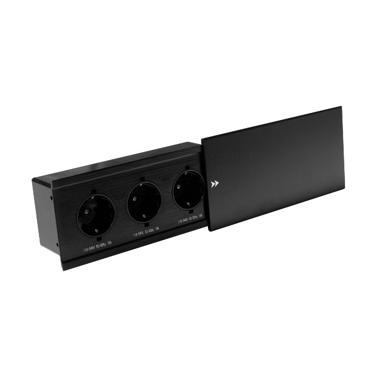 Блок розеток JX (Slide Top) (3 секции с кабелем питания) Mebax 00-00002887 в Санкт-Петербурге