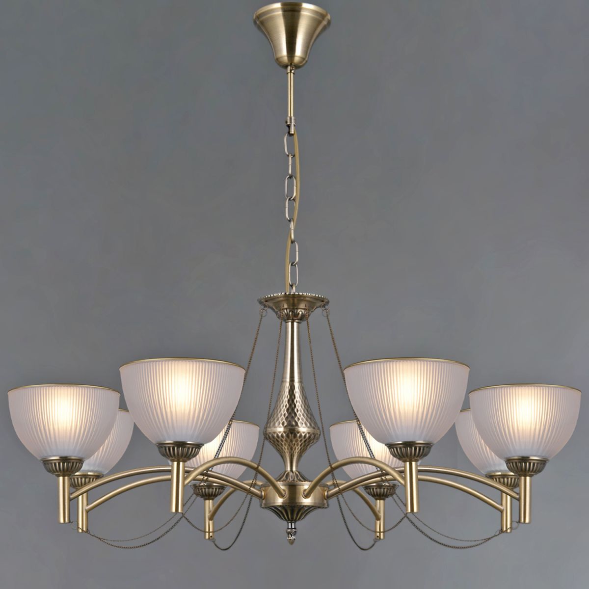 Подвесная люстра Illumico IL0653-8PSQ-25AB ELITE в Санкт-Петербурге