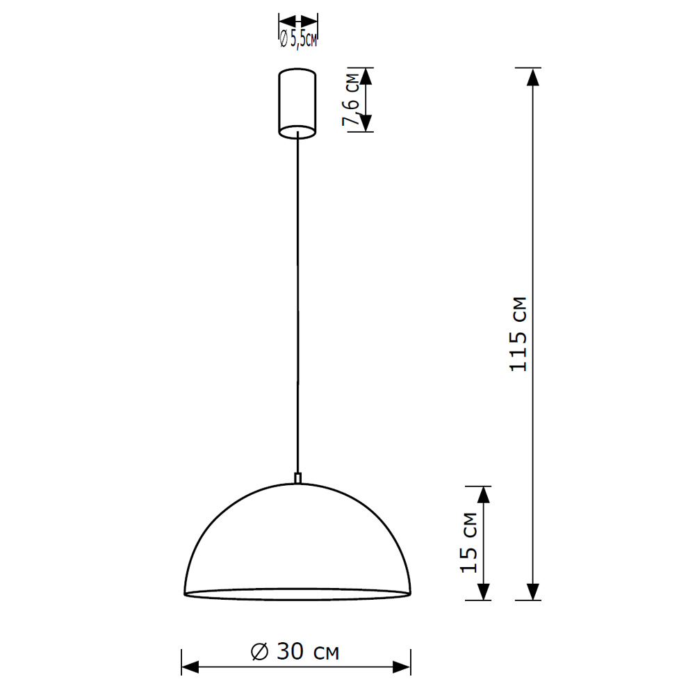 Подвесной светильник LightHall Aurora 30 LH032026 в Санкт-Петербурге