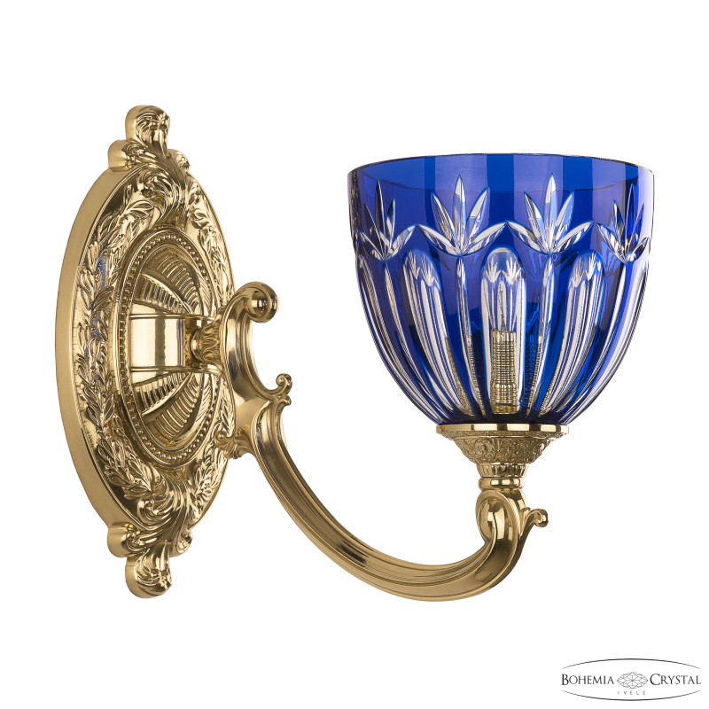 Бра Bohemia Ivele Crystal Verona 7209B10/1/175 G P1 U Clear-Blue/H-1I в Санкт-Петербурге