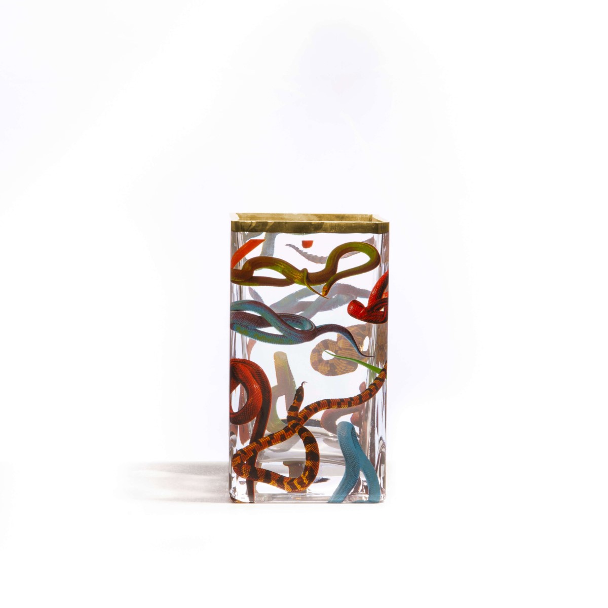 Ваза Snakes Small Seletti Toiletpaper Glass Vase 14121 в Санкт-Петербурге