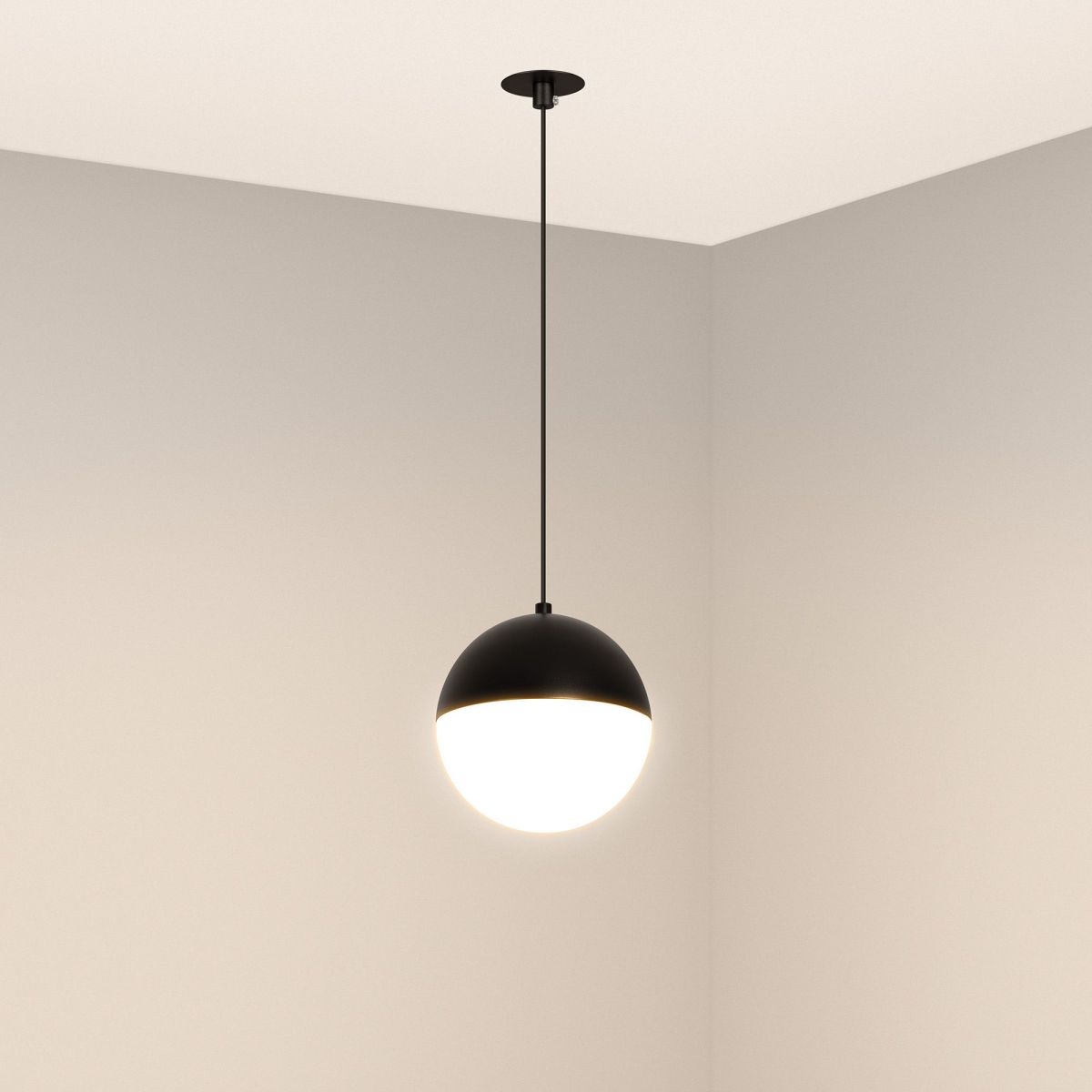 Подвесной светильник Arlight SP-EMISFERO-HANG-BUILT-R150-11W Day4000 (BK, 170 deg, 230V) 056591 в #REGION_NAME_DECLINE_PP#