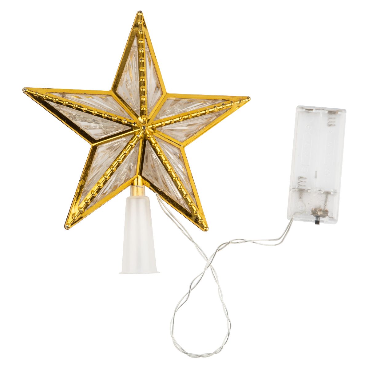 Украшение звезда Uniel ULD-H1515-010/DTB/2AA MULTI STAR-4 UL-00010942 в Санкт-Петербурге
