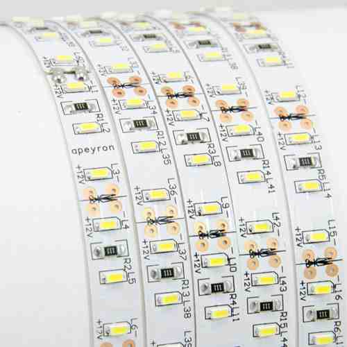 Светодиодная лента Apeyron 12В ЭКО 14,4Вт/м smd5050 60д/м IP20 5м RGB LSE-158 в Санкт-Петербурге