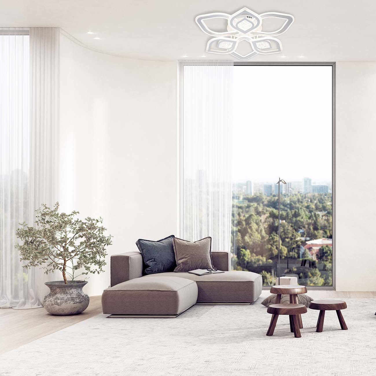 Потолочная люстра Escada Hydria 10229/6LED в #REGION_NAME_DECLINE_PP#