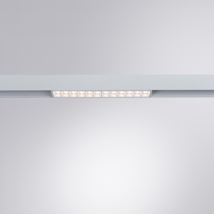 Магнитный трековый светильник Arte Lamp Linea A4674PL-1WH в Санкт-Петербурге