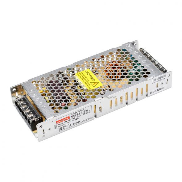 Блок питания Arlight HTS-200-5-Slim (5V, 40A, 200W) 020991 в Санкт-Петербурге