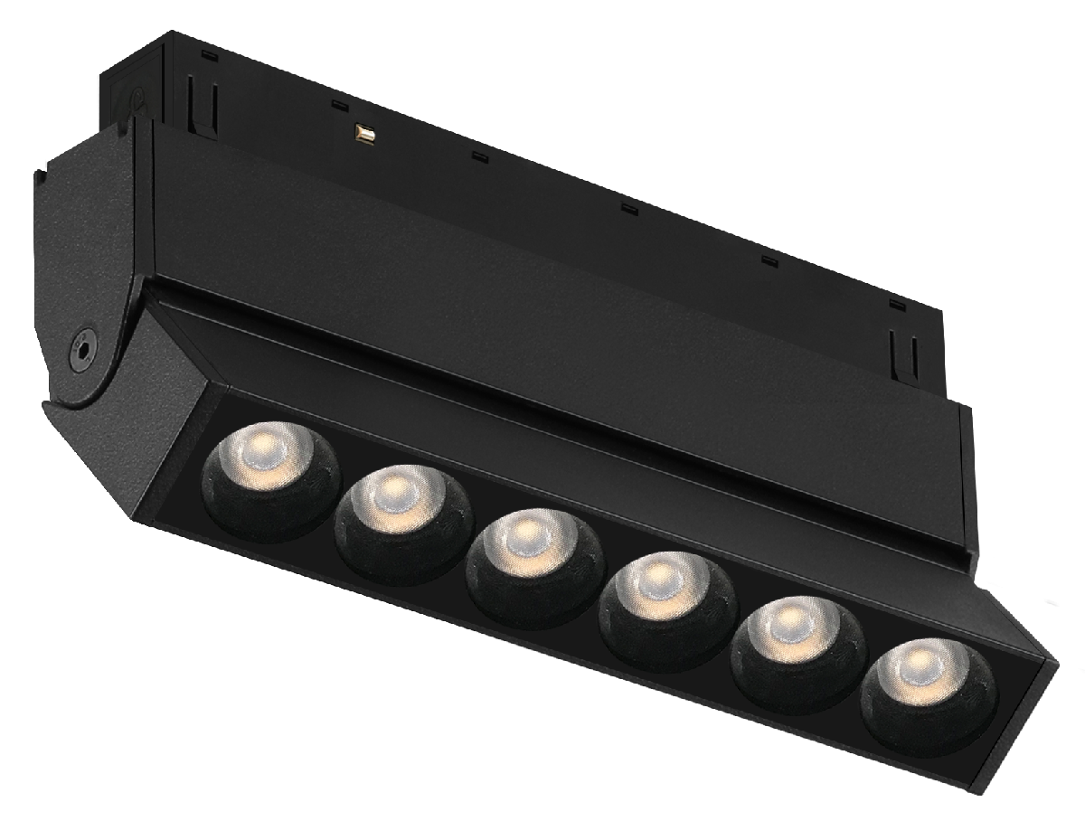 Трековый магнитный светильник iLedex Vision 4822-003-L120-6W-38DG-3000K-BK в Санкт-Петербурге