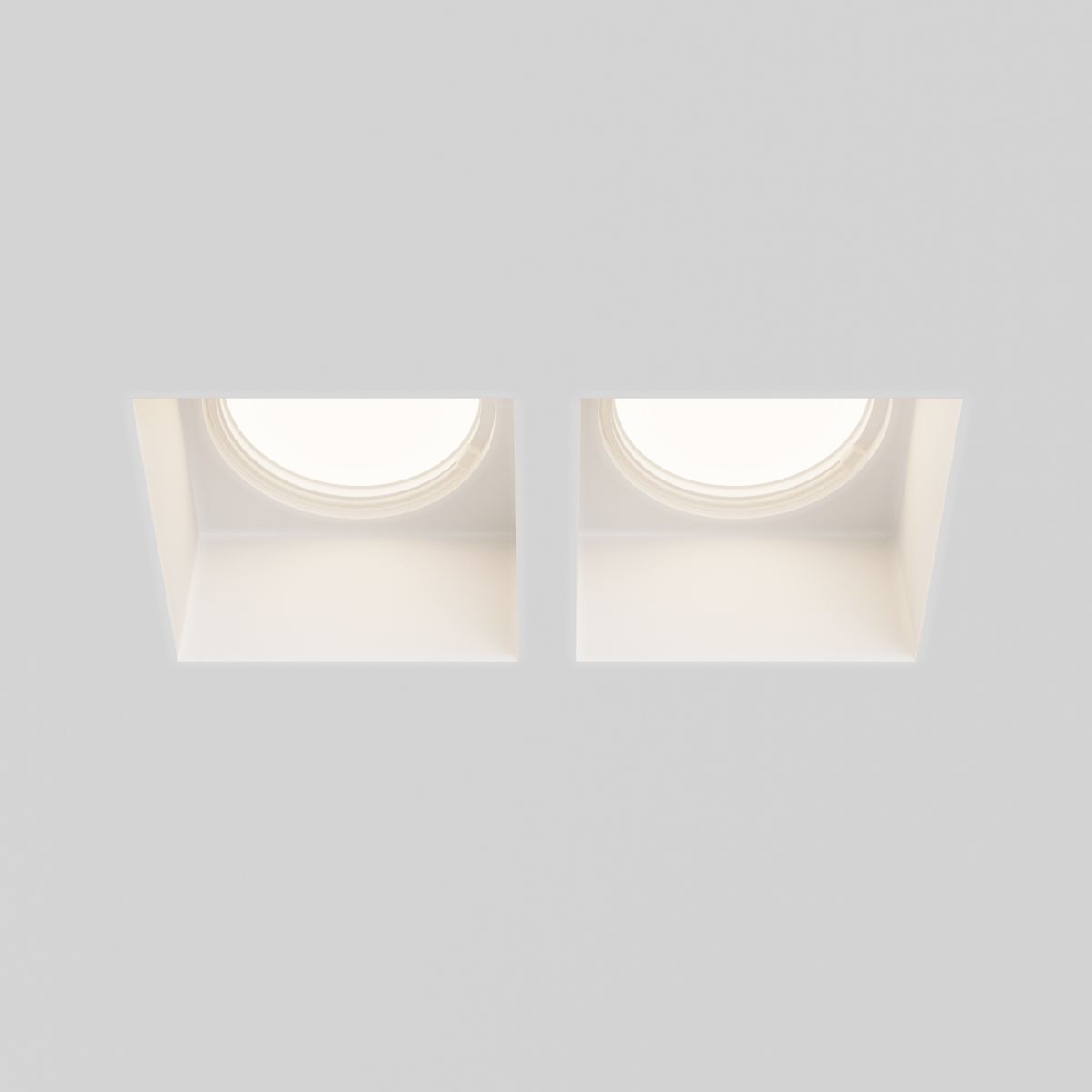 Встраиваемый светильник прямоугольный Maytoni Technical Gyps Modern DL131-GU10-02-W в #REGION_NAME_DECLINE_PP#