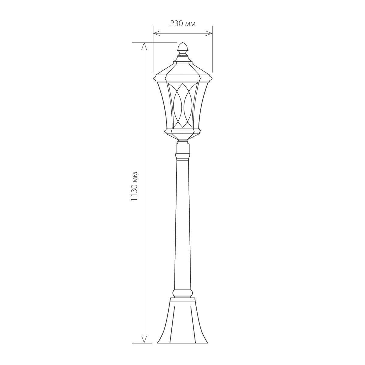 Уличный светильник Elektrostandard GLXT-1450F Virgo F капучино 4690389065378 a031924 в Санкт-Петербурге