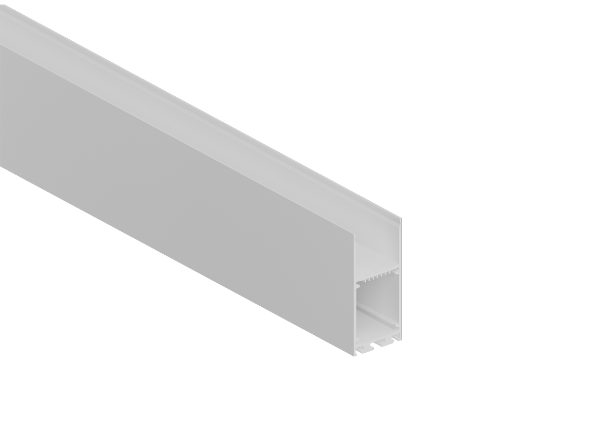 Накладной алюминиевый профиль Donel DN18515RAL9003 в Санкт-Петербурге