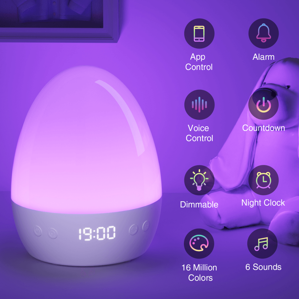 Часы-ночник с будильником Nitebird Baby Night Light LB2 в Санкт-Петербурге