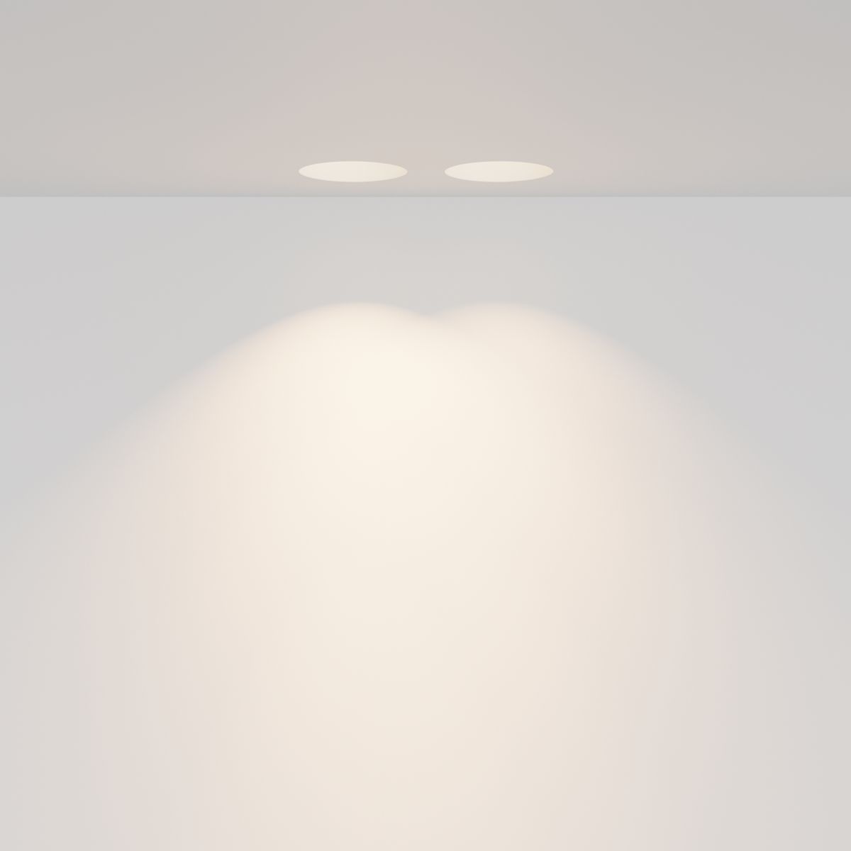 Встраиваемый светильник Maytoni Technical Gyps Modern DL129-GU10-02-W в Санкт-Петербурге