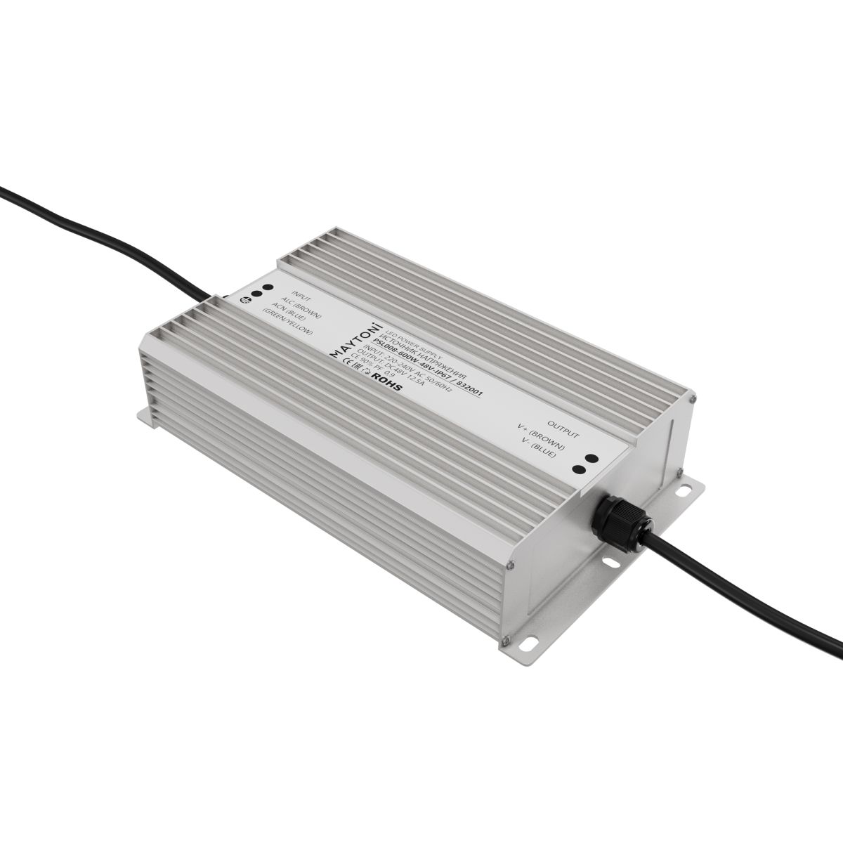 Блок питания Maytoni Led Strip PSL008 48В 600Вт IP67 832001 в #REGION_NAME_DECLINE_PP#