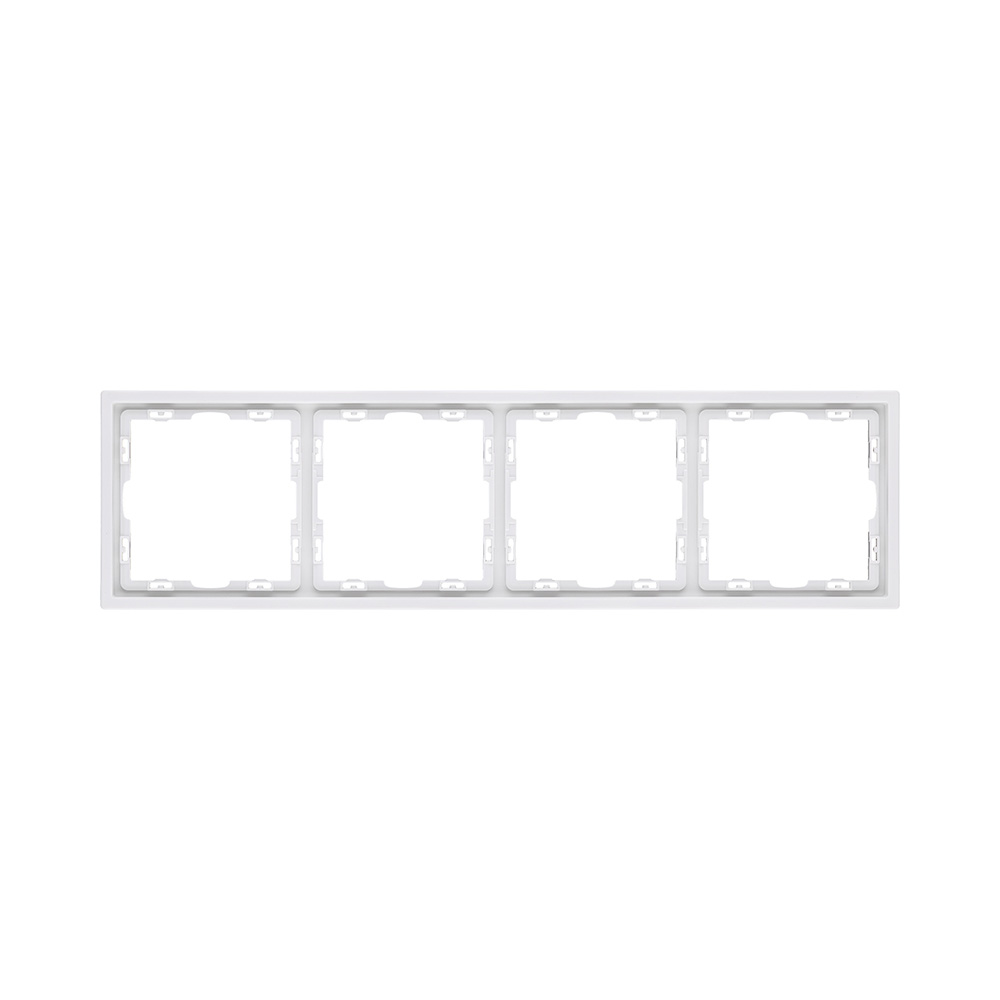 Рамка 4-постовая, белый матовый Kollinger Eclipse EC4WH в #REGION_NAME_DECLINE_PP#