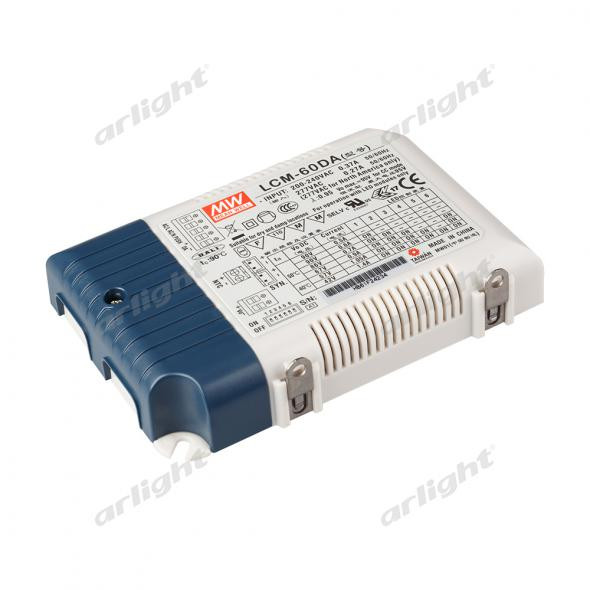 Блок питания Arlight LCM-60DA (60W, 500-1400mA, DALI, PFC) 021010 в Санкт-Петербурге