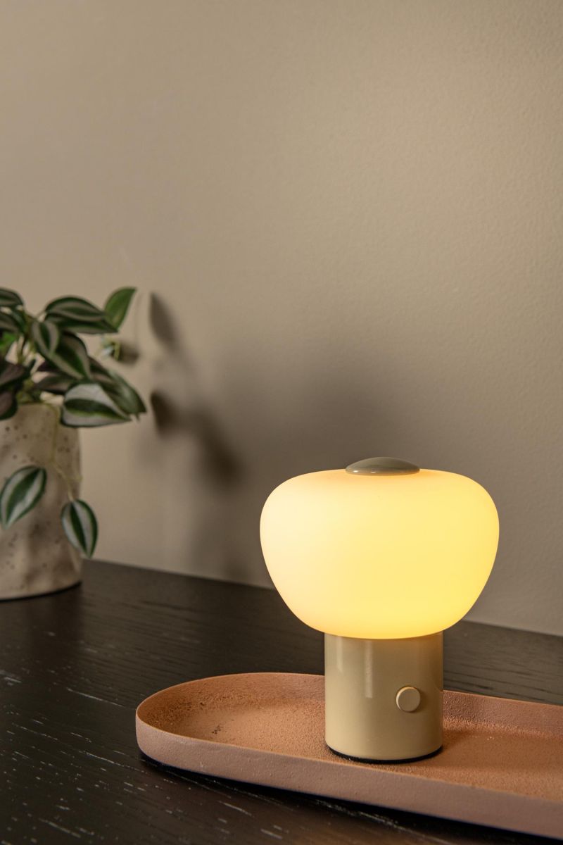 Настольная лампа белая Lucide Gustav 44521/01/38 в #REGION_NAME_DECLINE_PP#