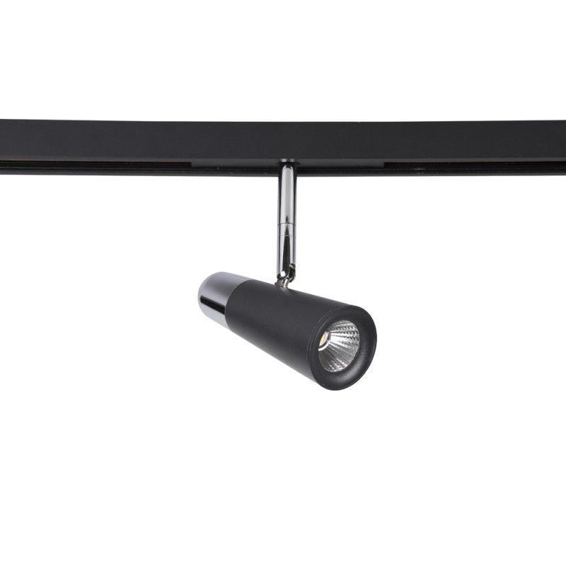 Трековый светодиодный светильник для магнитного шинопровода Crystal Lux Space CLT 0.33 006 12W BL-CH 4000K в Санкт-Петербурге