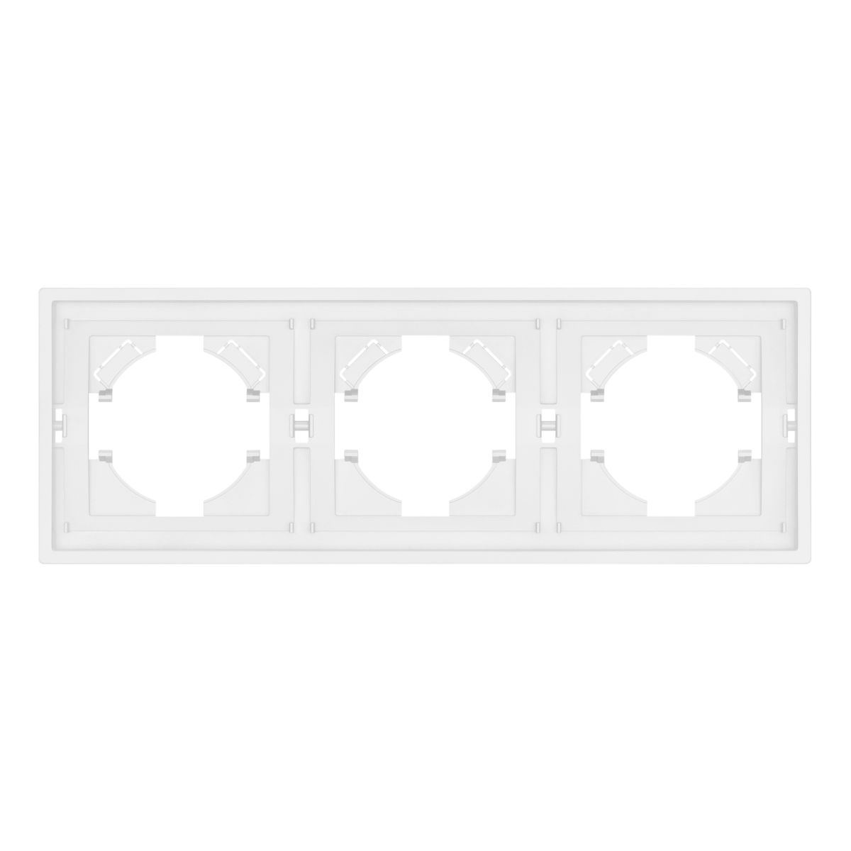 Рамка пластиковая на 3 поста Arlight FRM-TENDO-PL-3-WH 053843 в Санкт-Петербурге